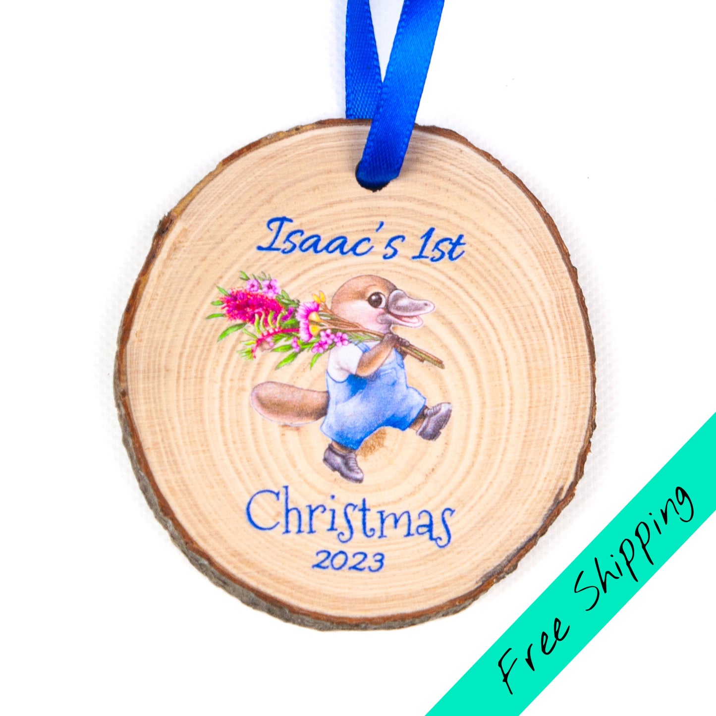 Personalised - First Christmas - Platypus