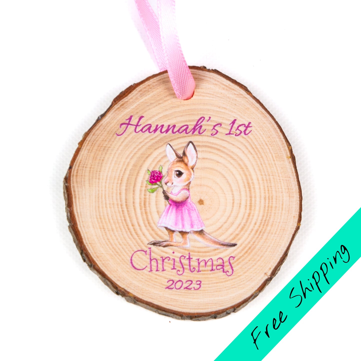 Personalised - First Christmas - Kangaroo
