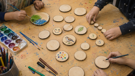 Wood Slices for Schools and Kindergartens: Size, Quantity and Ordering Guide