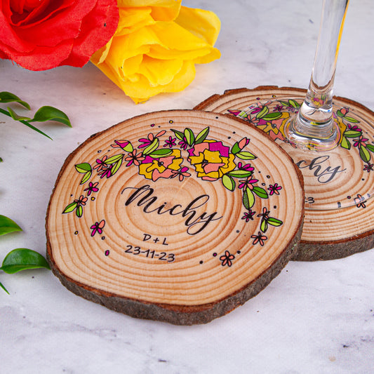 Coasters - Floral Place Names