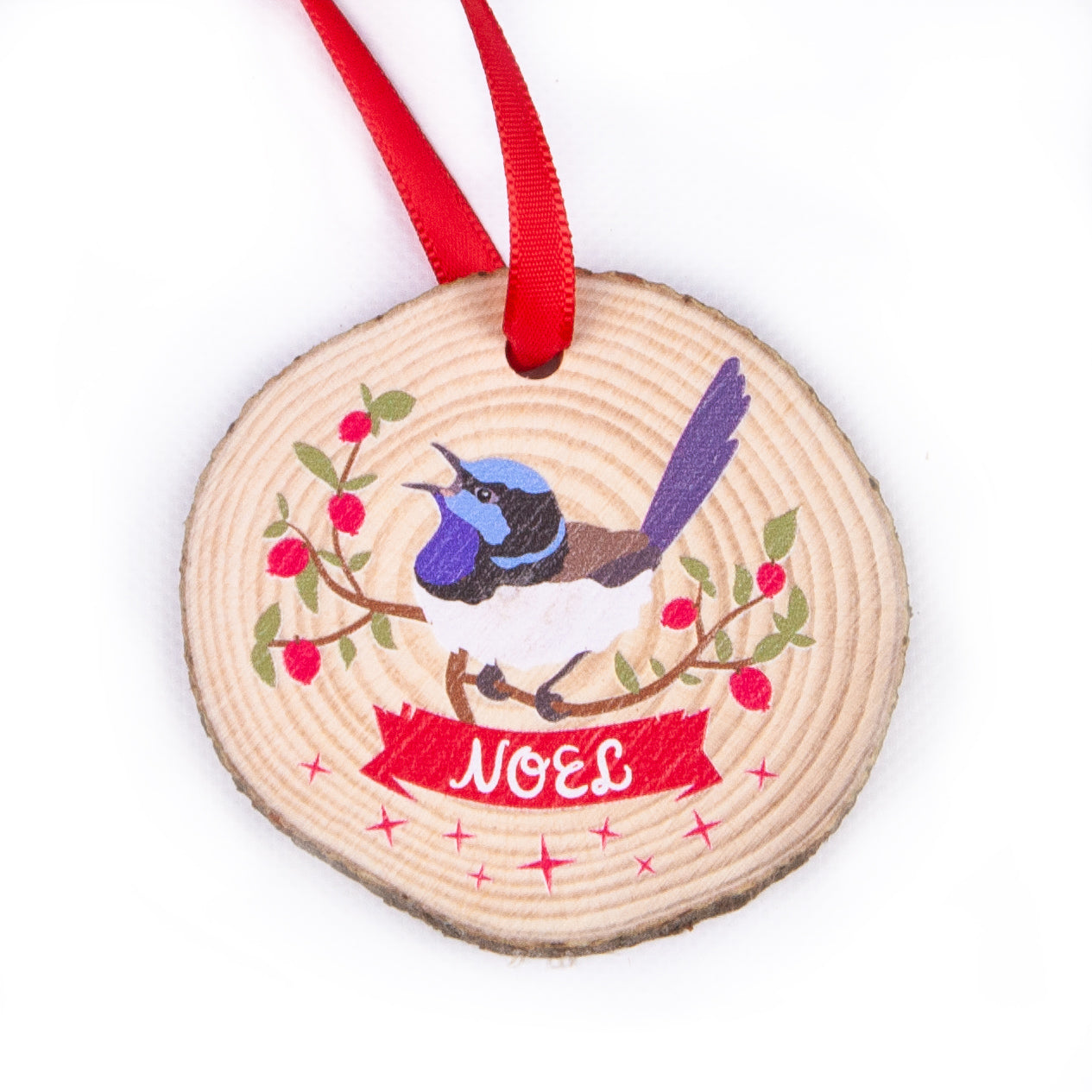 Australian Birds Christmas Ornaments (Set of 3)