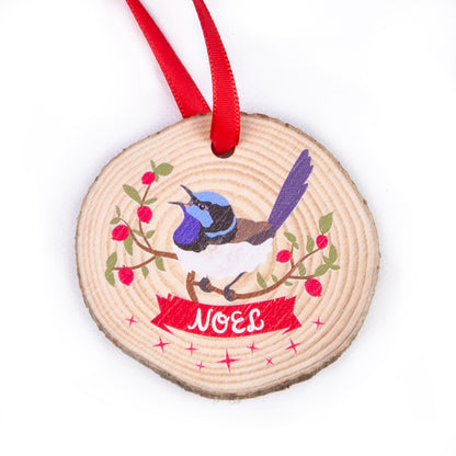 Australian Birds Christmas Ornaments (Set of 3)