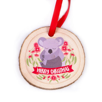 Australian Animals Christmas Ornaments (Set of 8)