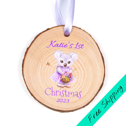 Personalised - First Christmas - Koala