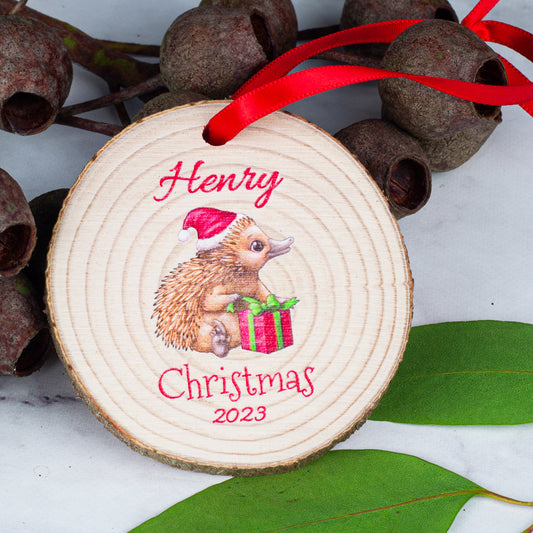 Personalised - Christmas - Echidna