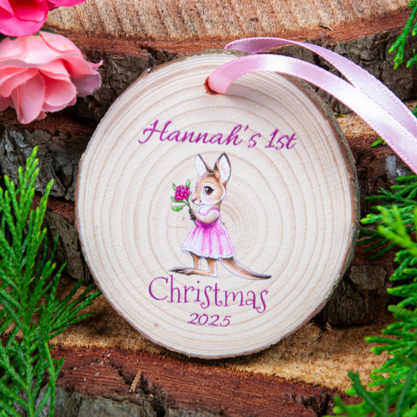 Personalised - First Christmas - Kangaroo