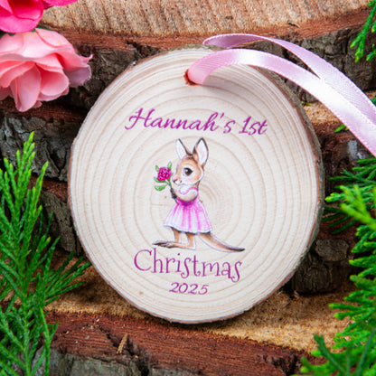 Personalised - First Christmas - Kangaroo
