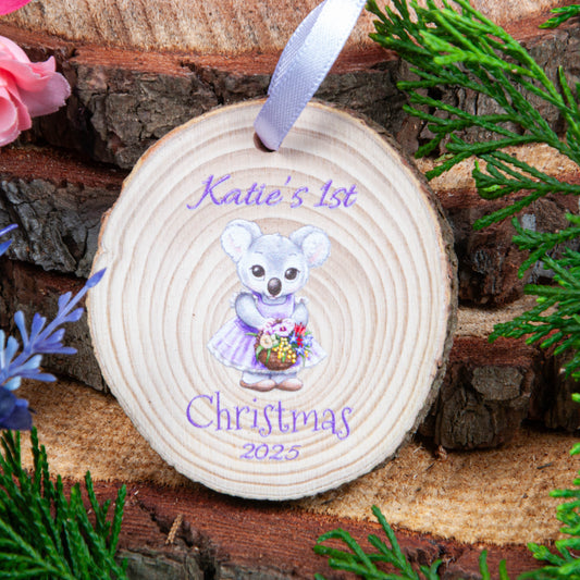Personalised - First Christmas - Koala