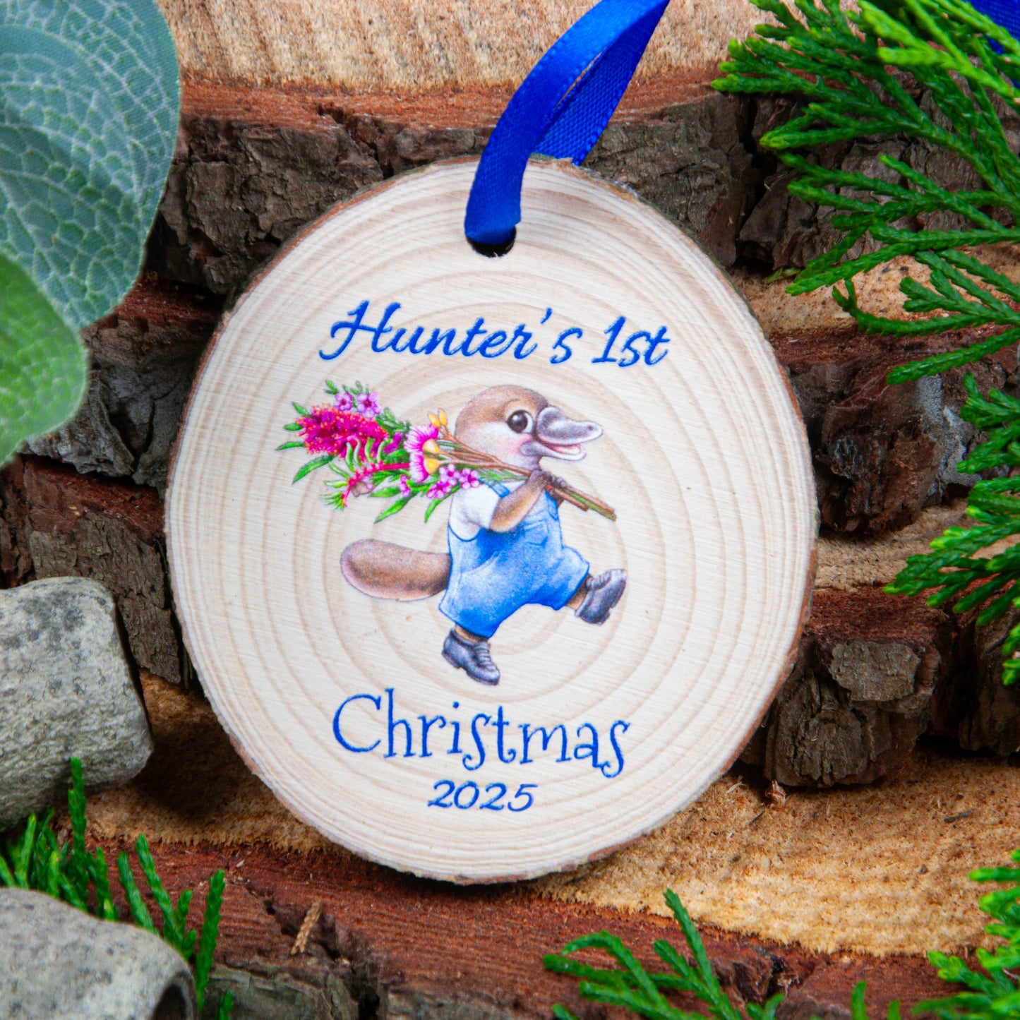 Personalised - First Christmas - Platypus