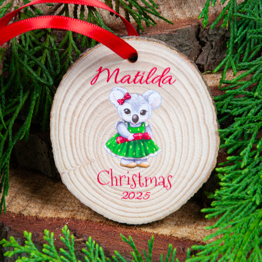 Personalised - Christmas - Koala