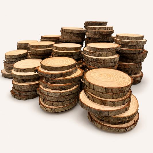 Classroom Craft Wood Slices (100 Pack)