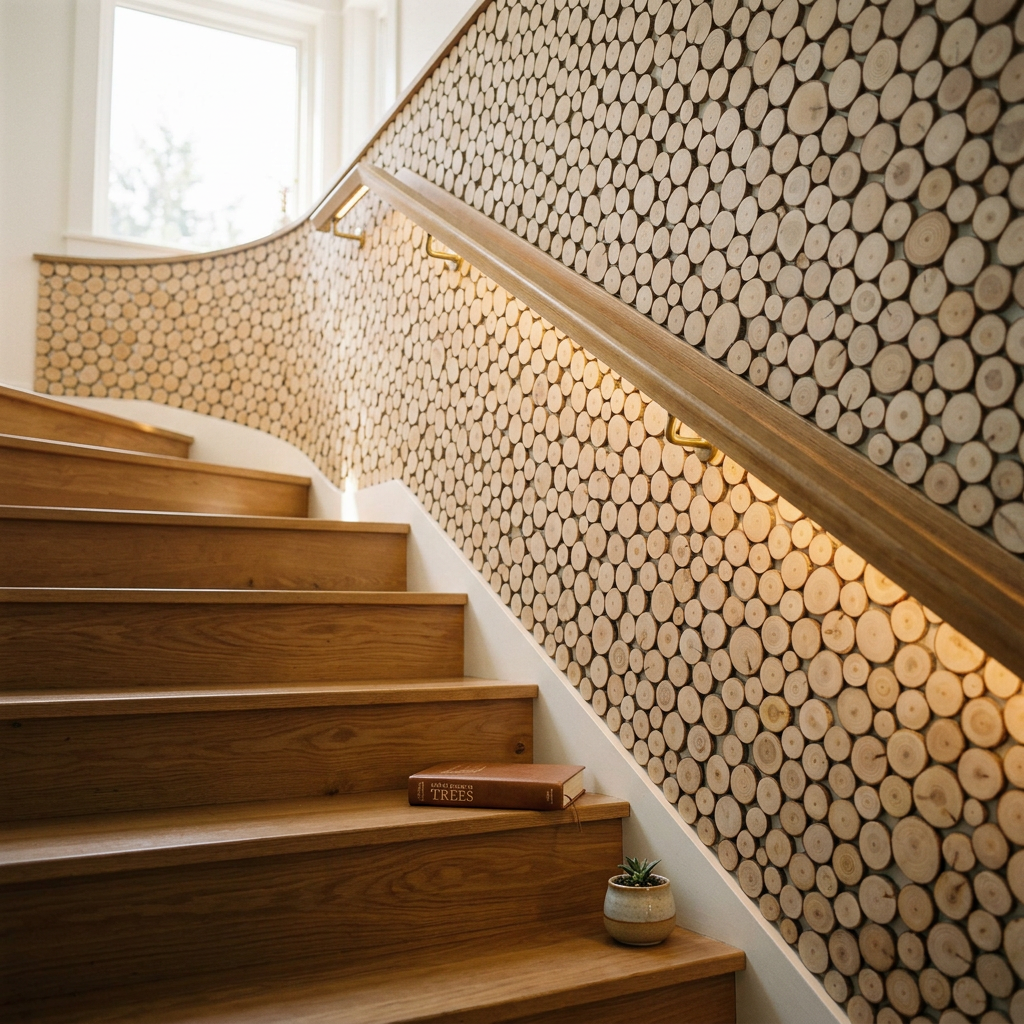 Wood Slice Feature Wall Kit (per m²)