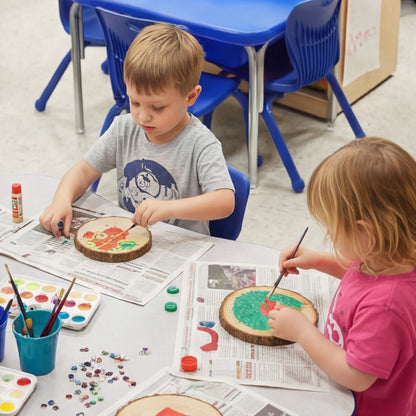 Sanded Pine Wood Slices