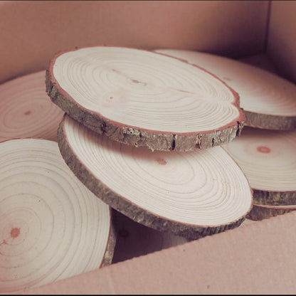 10 - 12 cm Wood slices