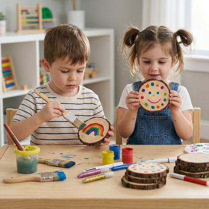 Classroom Craft Wood Slices (100 Pack)