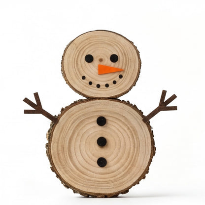 4 - 5 cm wood slice value pack (30 pieces)