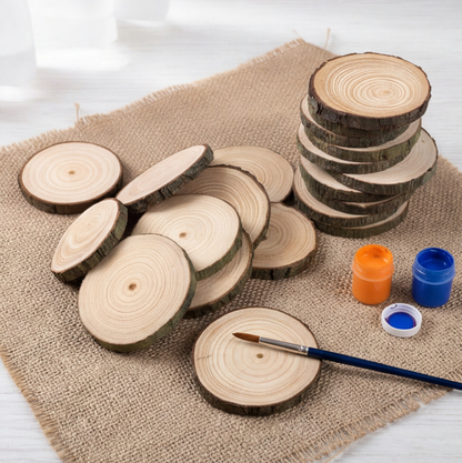 Classroom Craft Wood Slices (100 Pack)