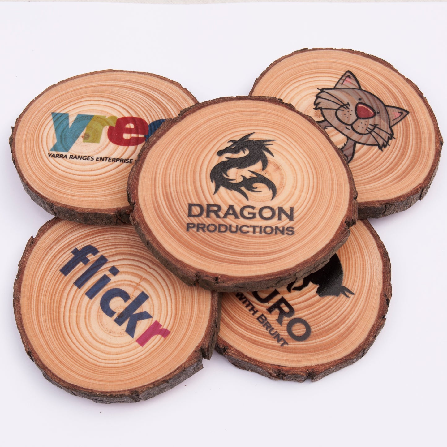 Wood Slice Product Tags (20 pack)