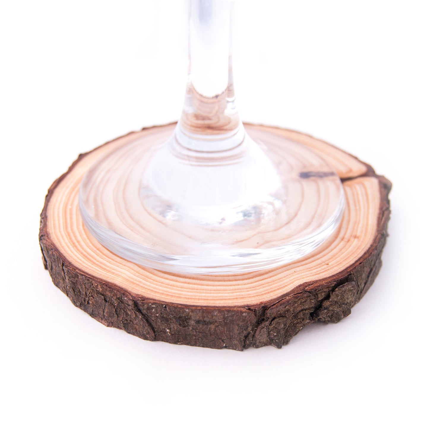 Plain Wood Slice Coasters | 10 pack