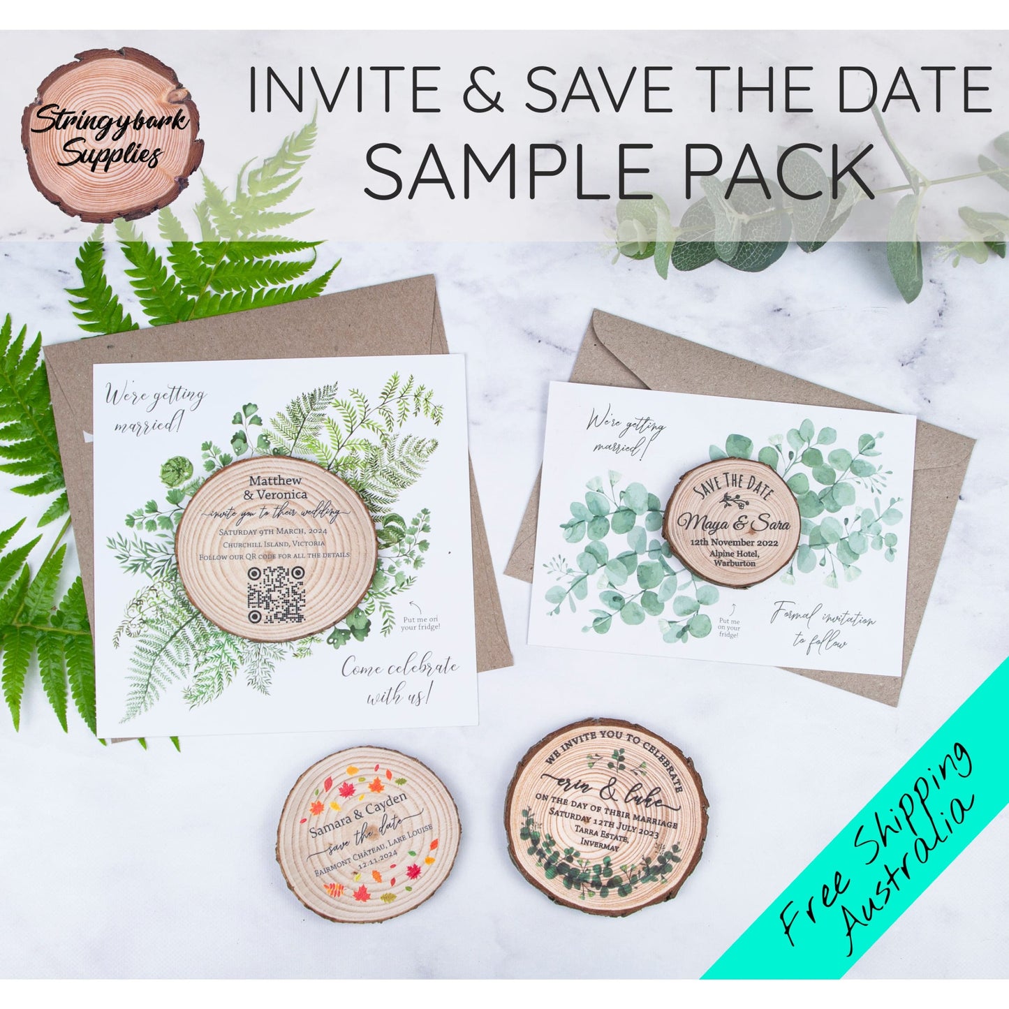 WEDDING INVITATIONS, FREE Sample Packs