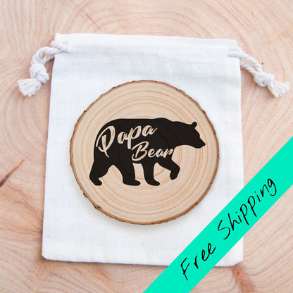 Papa Bear - magnet - Father’s Day Magnet